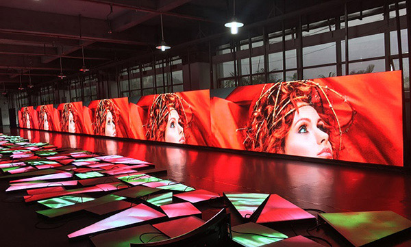 Cinstar LED advertising screen for shopping mall in Finland