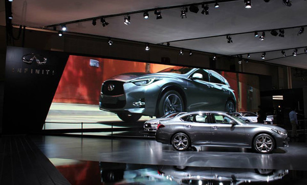 Cinstar rental LED display shines at Dubai Auto Show