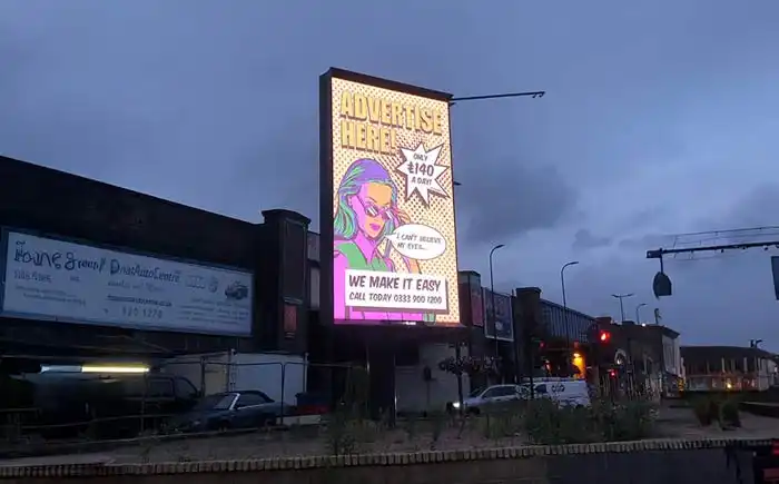 led billboard sign for advertising