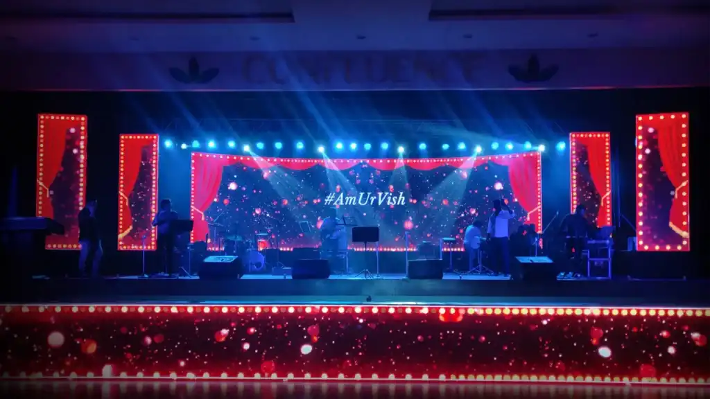 rental led video walls vs projectors